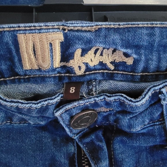 Kut From The Kloth straight leg jeans  modern  stretch womens sz 8 - Picture 2 of 4